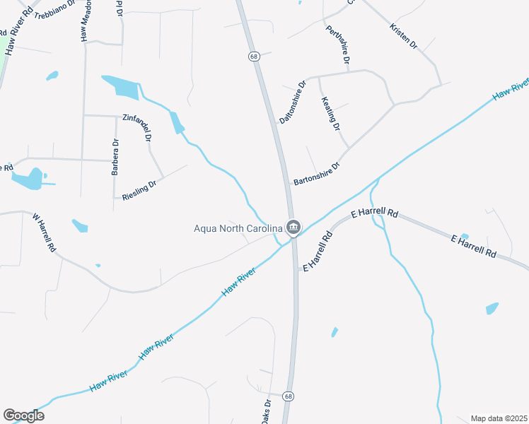 map of restaurants, bars, coffee shops, grocery stores, and more near 8300 West Harrell Road in Oak Ridge