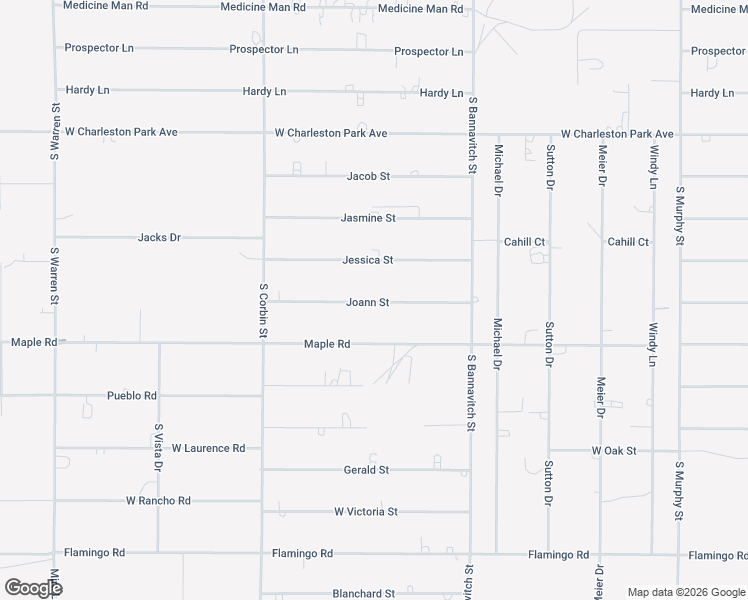 map of restaurants, bars, coffee shops, grocery stores, and more near 4230 Joann Street in Pahrump