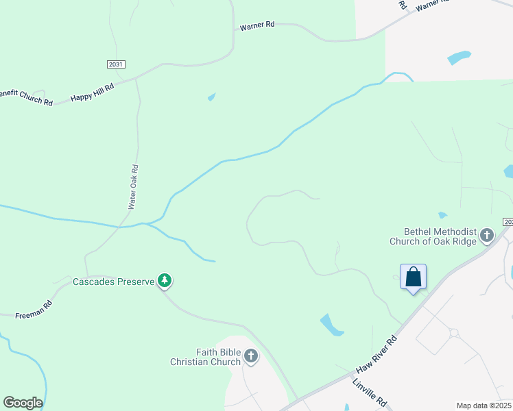 map of restaurants, bars, coffee shops, grocery stores, and more near 7377 Hidden View Drive in Kernersville