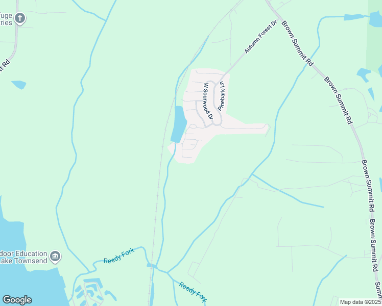 map of restaurants, bars, coffee shops, grocery stores, and more near 292 Jordanshire Circle in Browns Summit