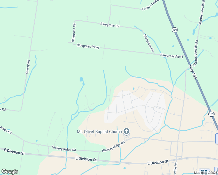 map of restaurants, bars, coffee shops, grocery stores, and more near 130 Bluegrass Parkway in Lebanon