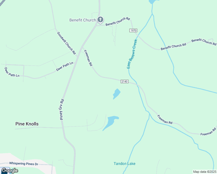 map of restaurants, bars, coffee shops, grocery stores, and more near 9550 Freeman Rd in Kernersville