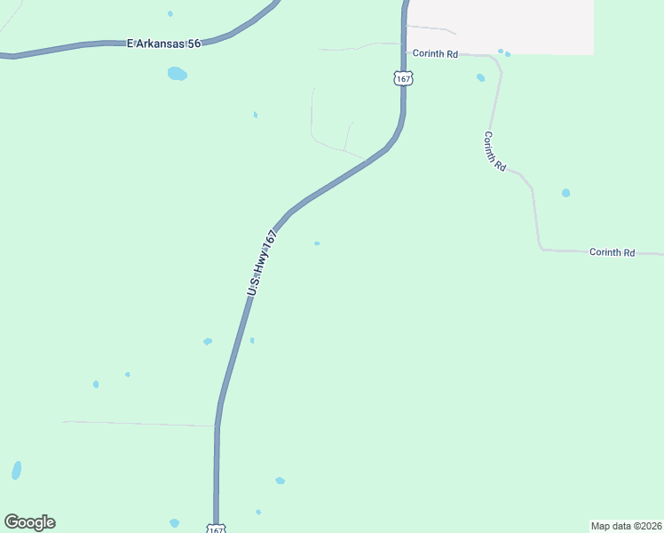 map of restaurants, bars, coffee shops, grocery stores, and more near 3968 U.S. 167 in Ash Flat