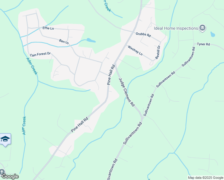 map of restaurants, bars, coffee shops, grocery stores, and more near 4741 Pine Hall Road in Walkertown