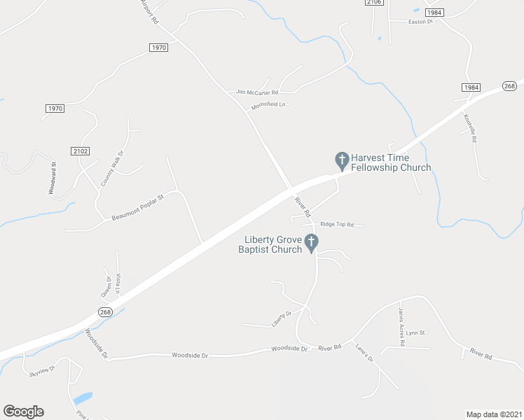 map of restaurants, bars, coffee shops, grocery stores, and more near 2551 Elkin Highway in North Wilkesboro
