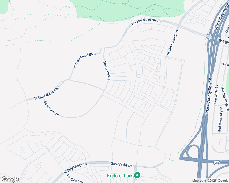 map of restaurants, bars, coffee shops, grocery stores, and more near 1563 Rock Kestrel Street in Las Vegas