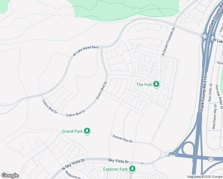 map of restaurants, bars, coffee shops, grocery stores, and more near 1563 Rock Kestrel Street in Las Vegas