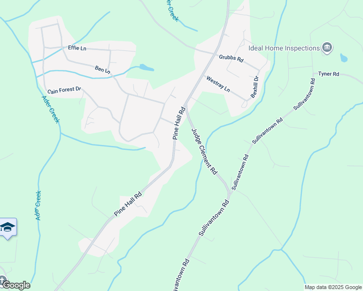 map of restaurants, bars, coffee shops, grocery stores, and more near 4741 Pine Hall Road in Walkertown