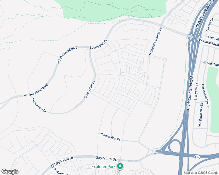 map of restaurants, bars, coffee shops, grocery stores, and more near Unnamed Road in Las Vegas