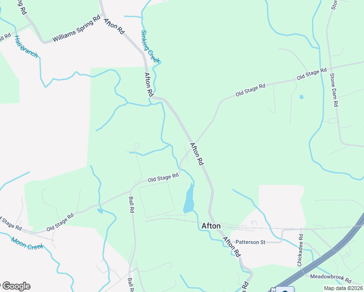 map of restaurants, bars, coffee shops, grocery stores, and more near 2725 Old Stage Road in Afton