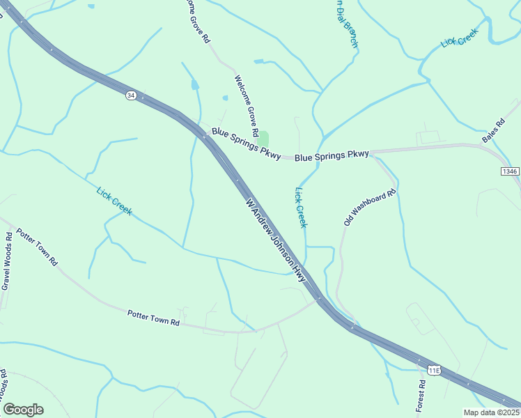 West Andrew Johnson Highway, Mosheim TN Walk Score