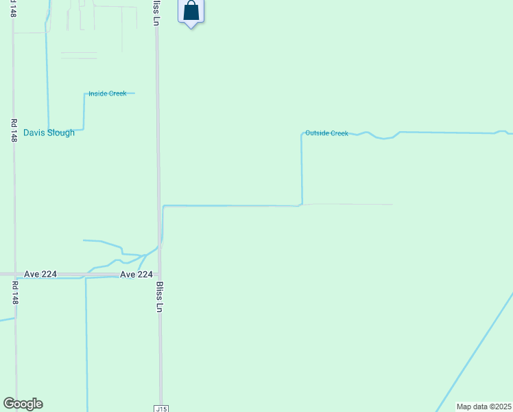 map of restaurants, bars, coffee shops, grocery stores, and more near Unnamed Rd in Tulare