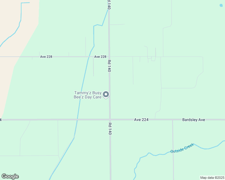 map of restaurants, bars, coffee shops, grocery stores, and more near 22594 Road 140 in Tulare