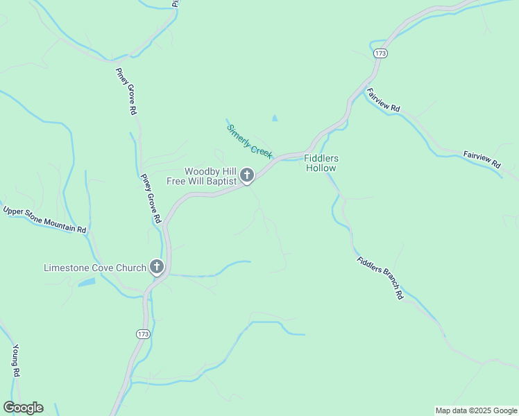 map of restaurants, bars, coffee shops, grocery stores, and more near Guinn Road in Hampton