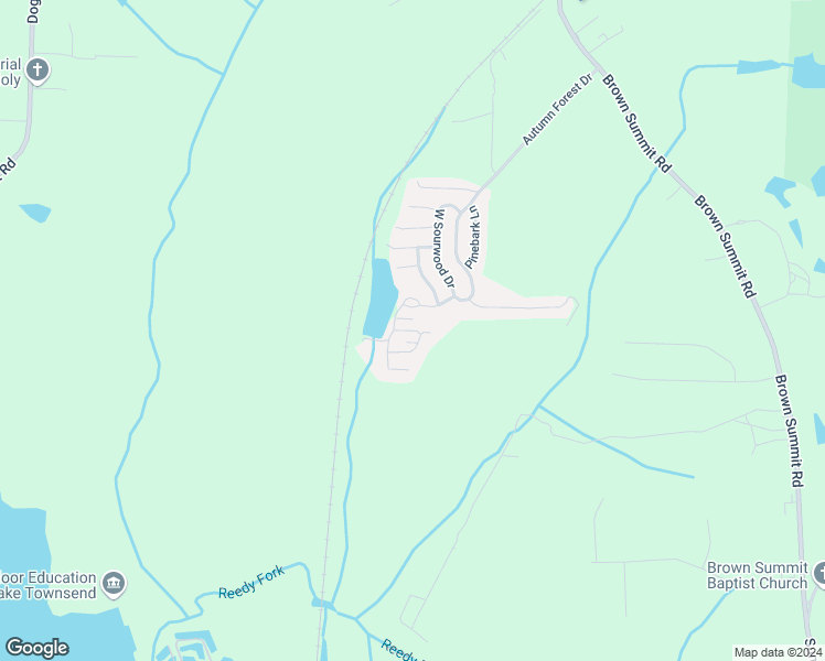 map of restaurants, bars, coffee shops, grocery stores, and more near 274 Jordanshire Circle in Browns Summit