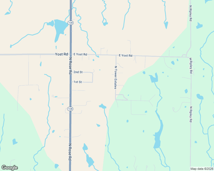 map of restaurants, bars, coffee shops, grocery stores, and more near 7122 North Tower Estates in Glencoe