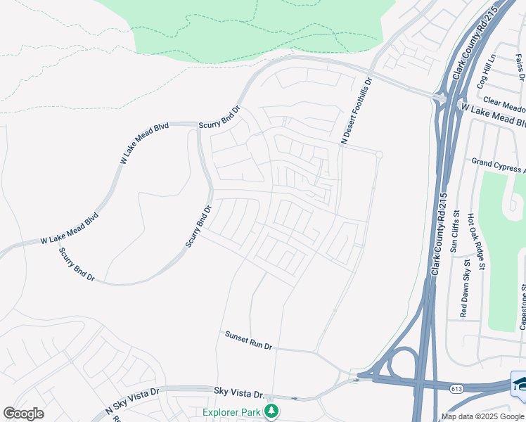 map of restaurants, bars, coffee shops, grocery stores, and more near 1596 Pacific Baza Street in Las Vegas