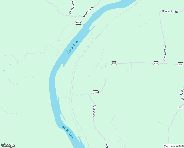 map of restaurants, bars, coffee shops, grocery stores, and more near Yukon Court in Baxter County
