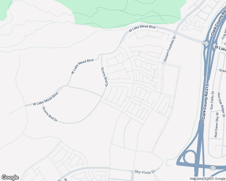 map of restaurants, bars, coffee shops, grocery stores, and more near 1606 Crested Eagle Street in Las Vegas
