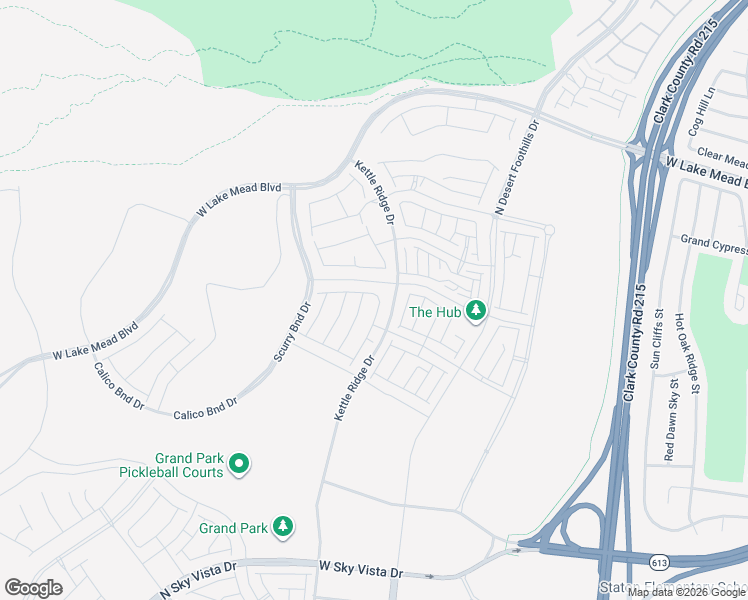 map of restaurants, bars, coffee shops, grocery stores, and more near 1611 Pacific Baza Street in Las Vegas