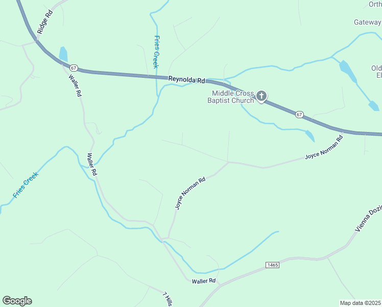 map of restaurants, bars, coffee shops, grocery stores, and more near 5900 Scales Drive in Pfafftown