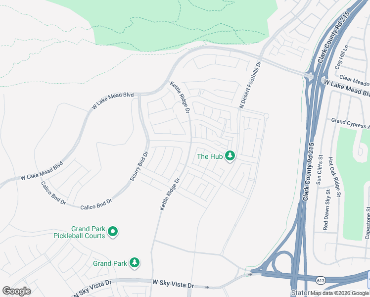 map of restaurants, bars, coffee shops, grocery stores, and more near Unnamed Road in Las Vegas