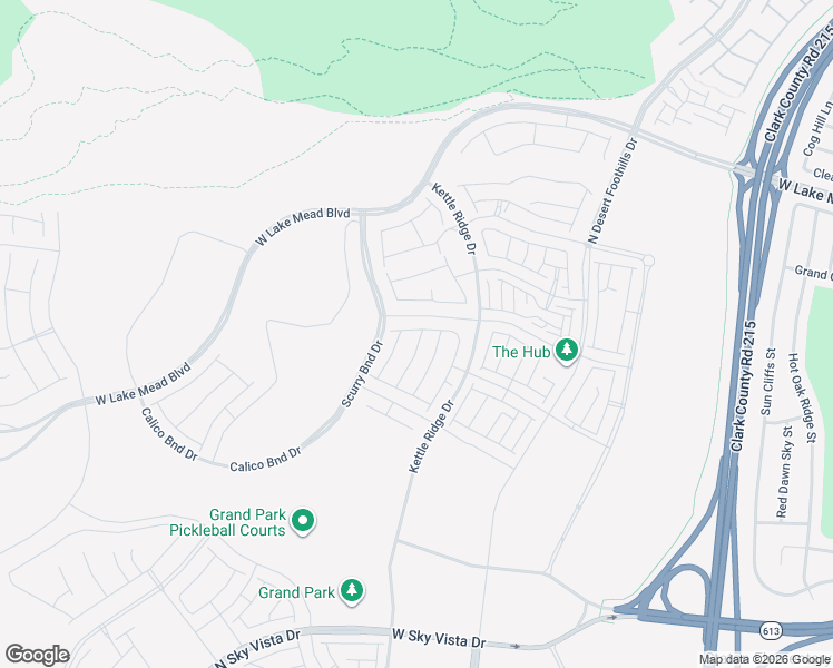 map of restaurants, bars, coffee shops, grocery stores, and more near Unnamed Road in Las Vegas