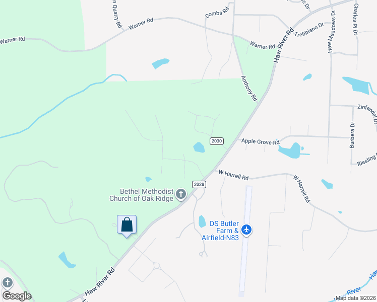 map of restaurants, bars, coffee shops, grocery stores, and more near 7502 Bethel View Court in Oak Ridge