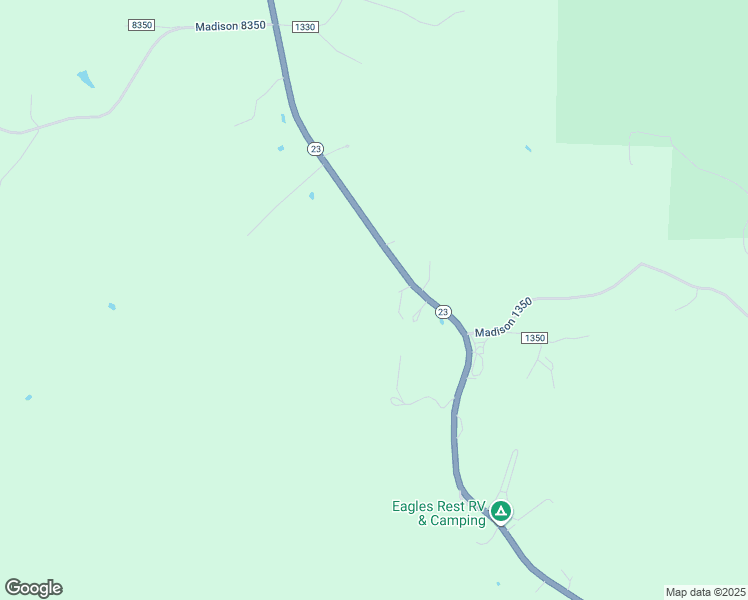 map of restaurants, bars, coffee shops, grocery stores, and more near 38143 Arkansas 23 in Huntsville