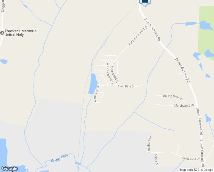 map of restaurants, bars, coffee shops, grocery stores, and more near 57 Water Oak Court in Browns Summit