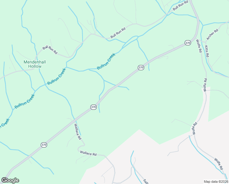 map of restaurants, bars, coffee shops, grocery stores, and more near 392 Tennessee 370 in Luttrell