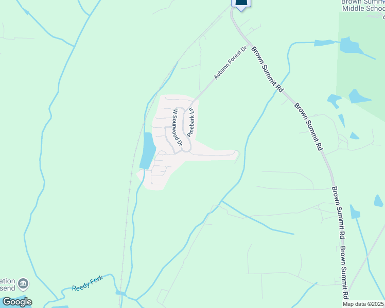 map of restaurants, bars, coffee shops, grocery stores, and more near 25 Field Pine Drive in Browns Summit