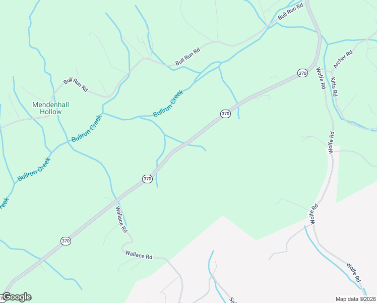 map of restaurants, bars, coffee shops, grocery stores, and more near 392 Tennessee 370 in Luttrell