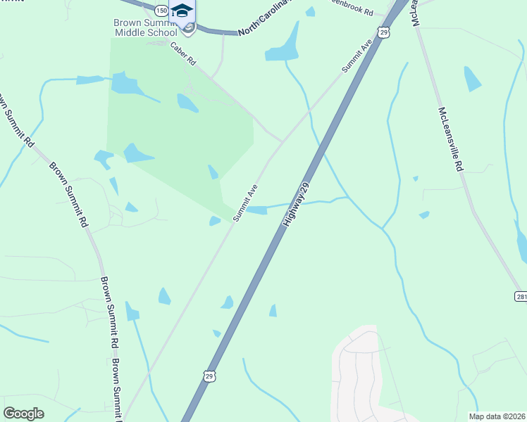 map of restaurants, bars, coffee shops, grocery stores, and more near 6080 Summit Avenue in Browns Summit