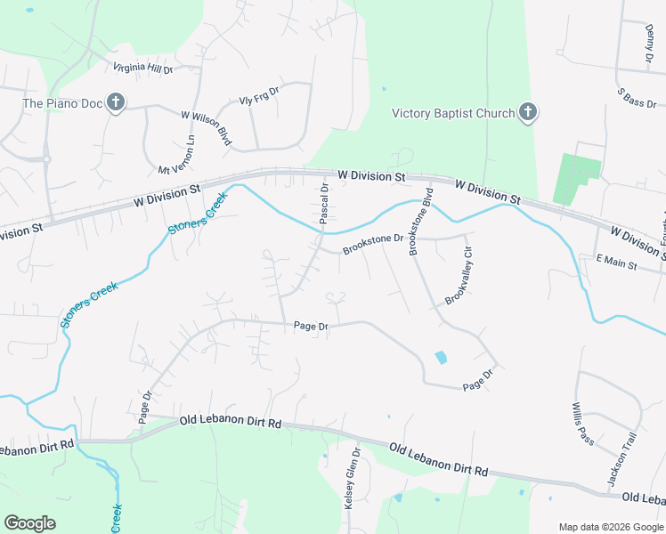 map of restaurants, bars, coffee shops, grocery stores, and more near 111 Pascal Drive in Mt. Juliet