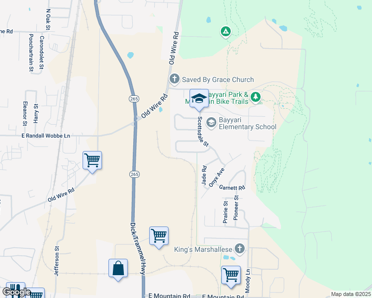 map of restaurants, bars, coffee shops, grocery stores, and more near 1291 Tolleson Loop in Springdale