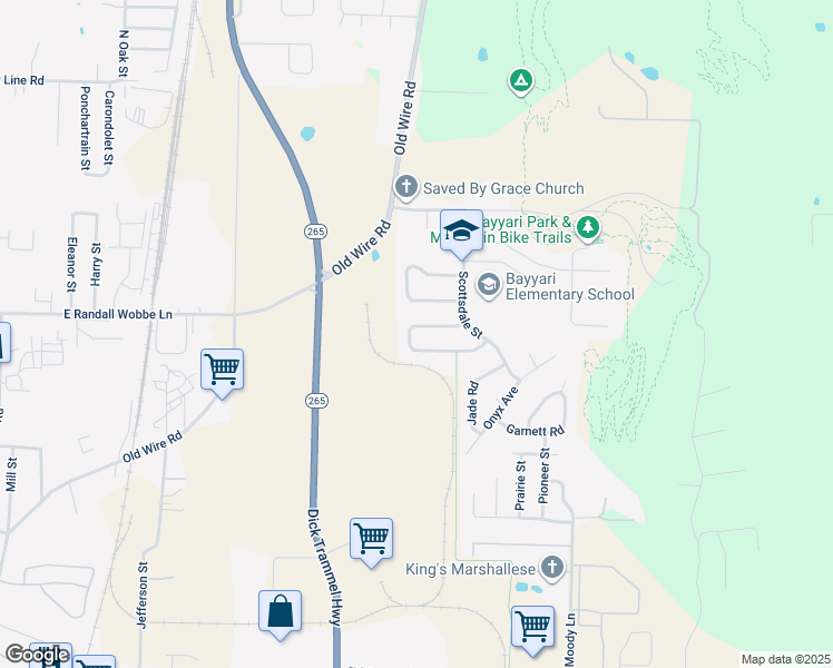 map of restaurants, bars, coffee shops, grocery stores, and more near 1473 Tolleson Loop in Springdale