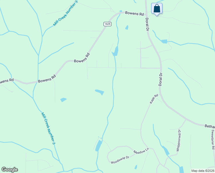 map of restaurants, bars, coffee shops, grocery stores, and more near 3390-3398 Wide Country Road in Pfafftown