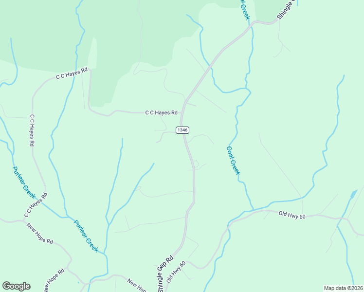 map of restaurants, bars, coffee shops, grocery stores, and more near 980 Shingle Gap Road in Purlear
