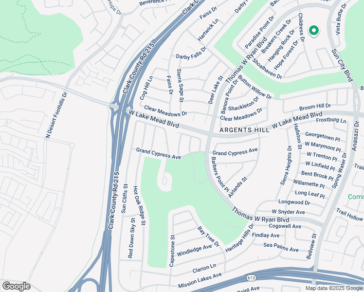 map of restaurants, bars, coffee shops, grocery stores, and more near 2340 Hot Brook Point Street in Las Vegas