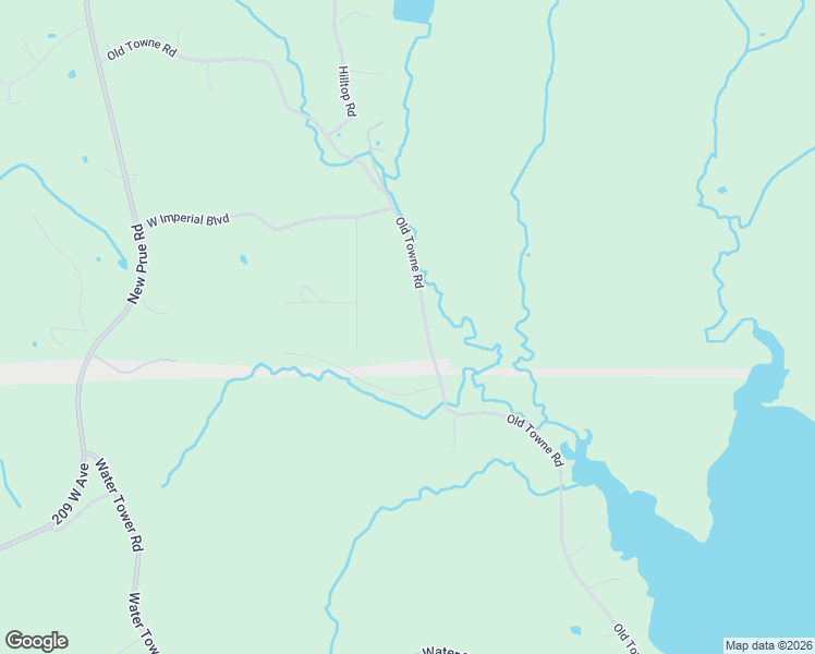 map of restaurants, bars, coffee shops, grocery stores, and more near 1095 Old Towne Road in Sand Springs