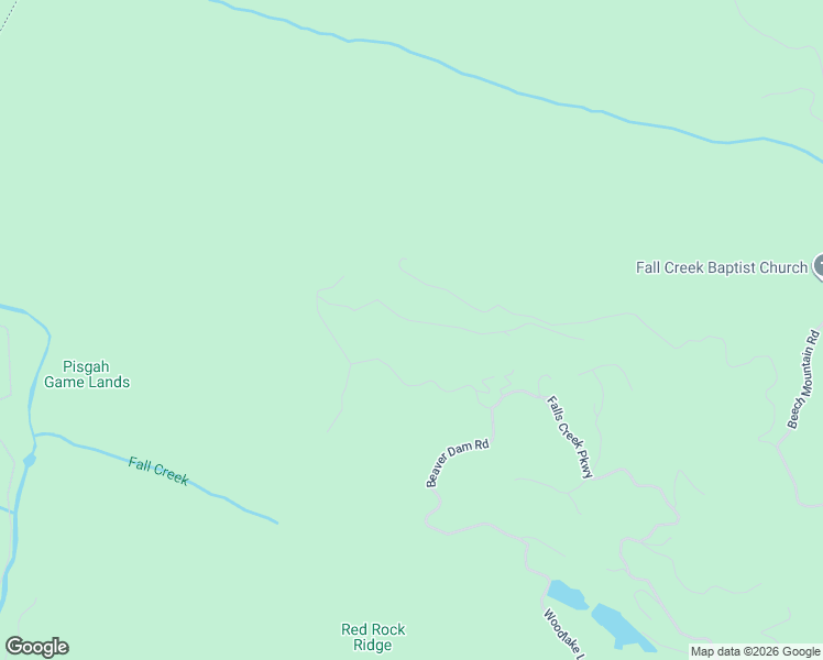 map of restaurants, bars, coffee shops, grocery stores, and more near 1629-1843 Falls Creek Parkway in Elk Park