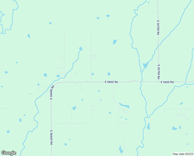 map of restaurants, bars, coffee shops, grocery stores, and more near 55870 South 36640 Road in Terlton