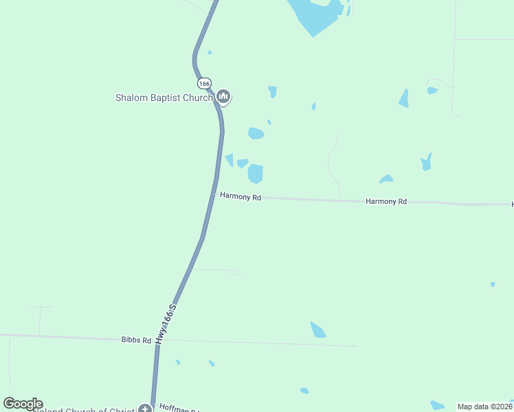 map of restaurants, bars, coffee shops, grocery stores, and more near 3163-3599 Harmony Road in Pocahontas