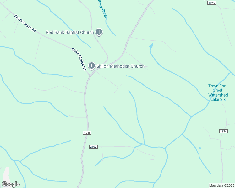 map of restaurants, bars, coffee shops, grocery stores, and more near Merlendale Lane in Winston-Salem