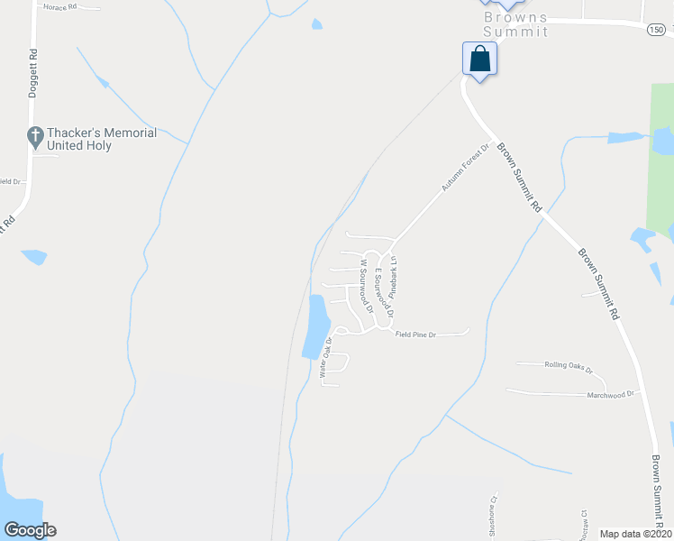 map of restaurants, bars, coffee shops, grocery stores, and more near 183 Silver Burch Court in Browns Summit