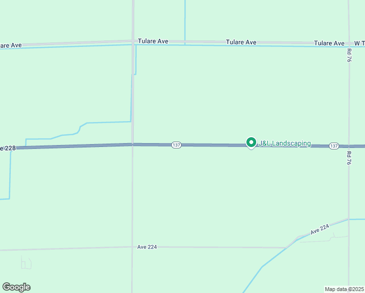 map of restaurants, bars, coffee shops, grocery stores, and more near 6935 Inyo Avenue in Tulare