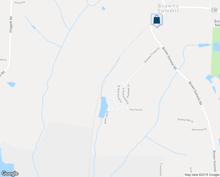 map of restaurants, bars, coffee shops, grocery stores, and more near 184 Silver Burch Court in Browns Summit