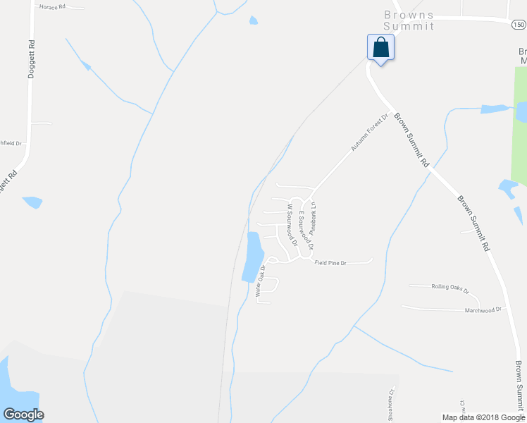map of restaurants, bars, coffee shops, grocery stores, and more near 280 Silver Birch Circle in Browns Summit