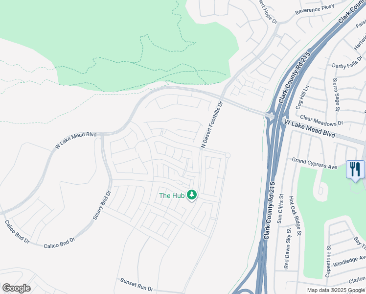 map of restaurants, bars, coffee shops, grocery stores, and more near 11598 Midnight Melody Avenue in Las Vegas